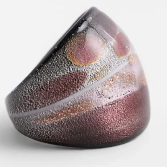 Cosmic Glass Collection Ring - Picture 3 of 4